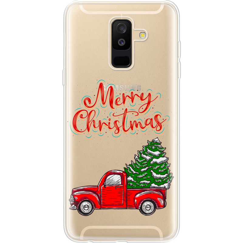 Прозрачный чехол Uprint Samsung A605 Galaxy A6 Plus 2018 Holiday Car