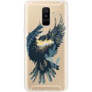 Прозрачный чехол Uprint Samsung A605 Galaxy A6 Plus 2018 Eagle