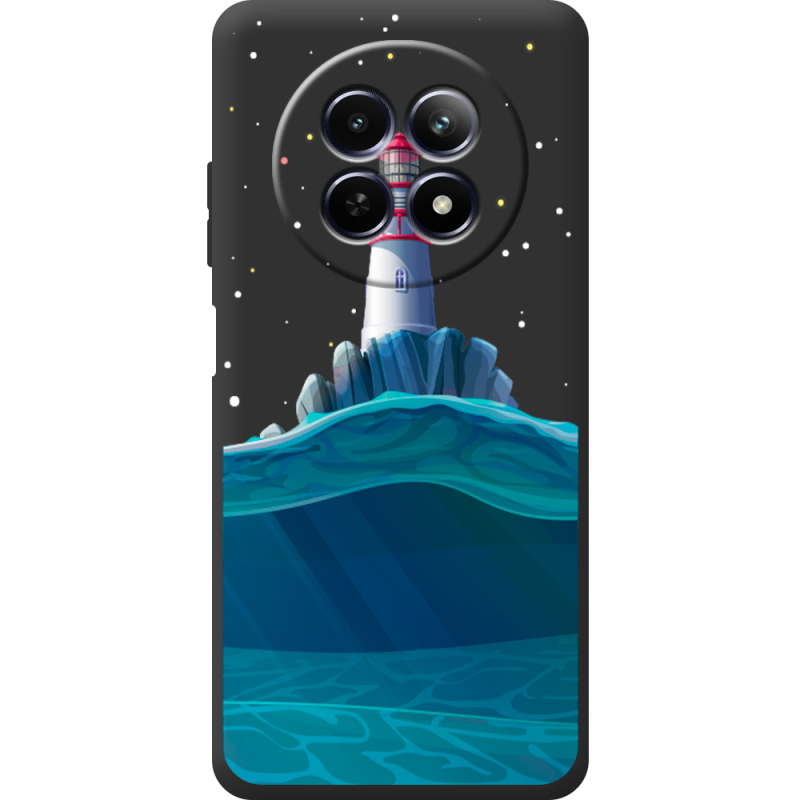 Чорний чохол BoxFace Realme 12 5G Lighthouse