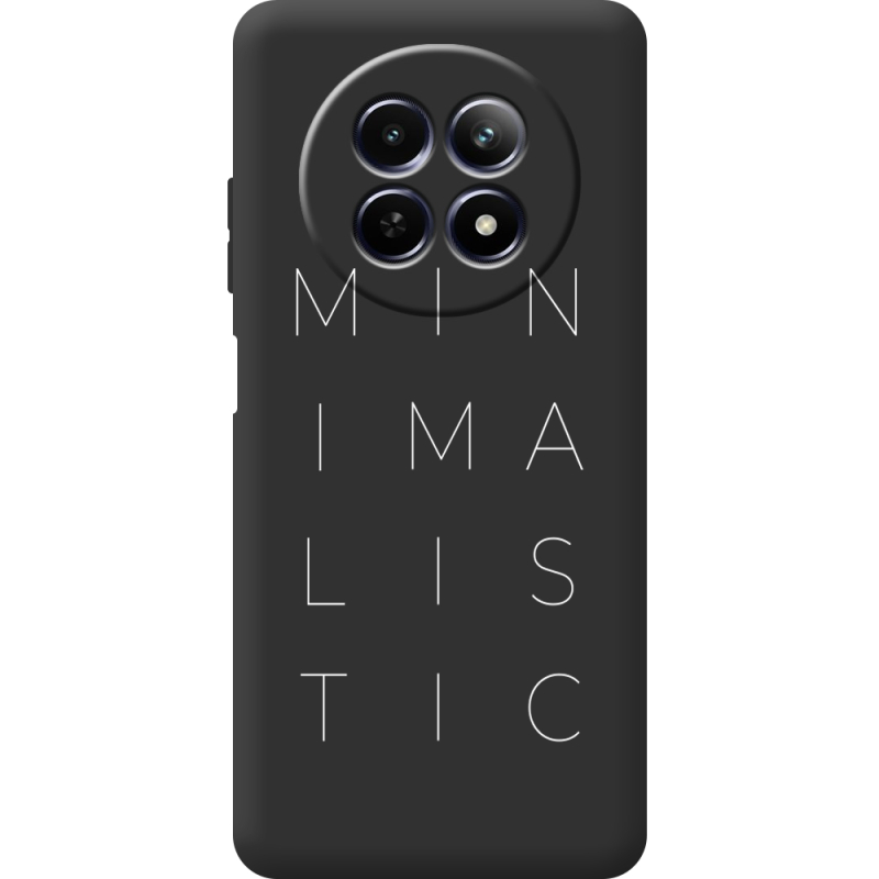 Чорний чохол BoxFace Realme 12 5G Minimalistic