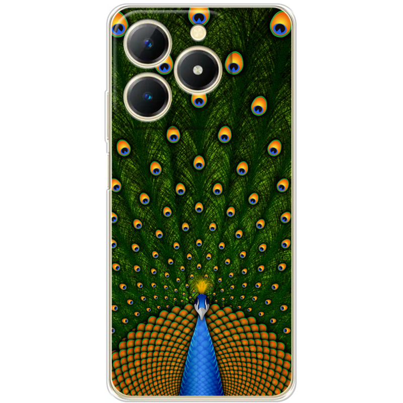 Чохол BoxFace Realme C61 Peacocks Tail