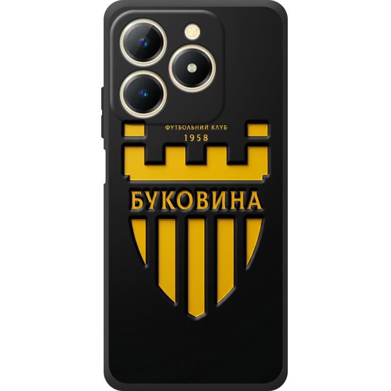 Чорний чохол BoxFace Realme C61 