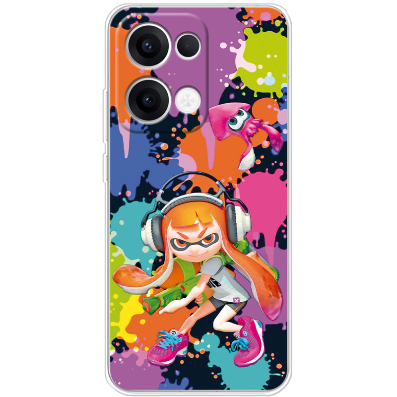 Чохол BoxFace OPPO Reno 13 5G Splatoon Inklings