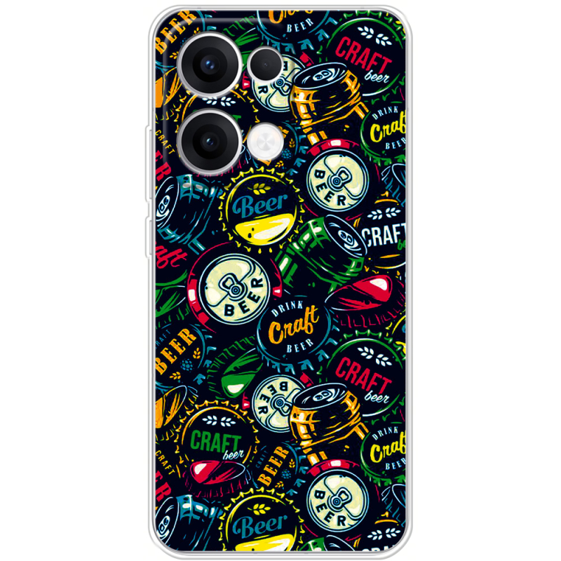 Чохол BoxFace OPPO Reno 13 5G Bottle Caps