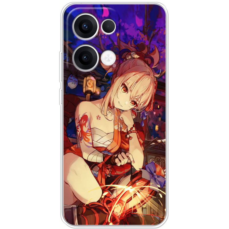 Чохол BoxFace OPPO Reno 13 5G Genshin Ёимия с огоньком
