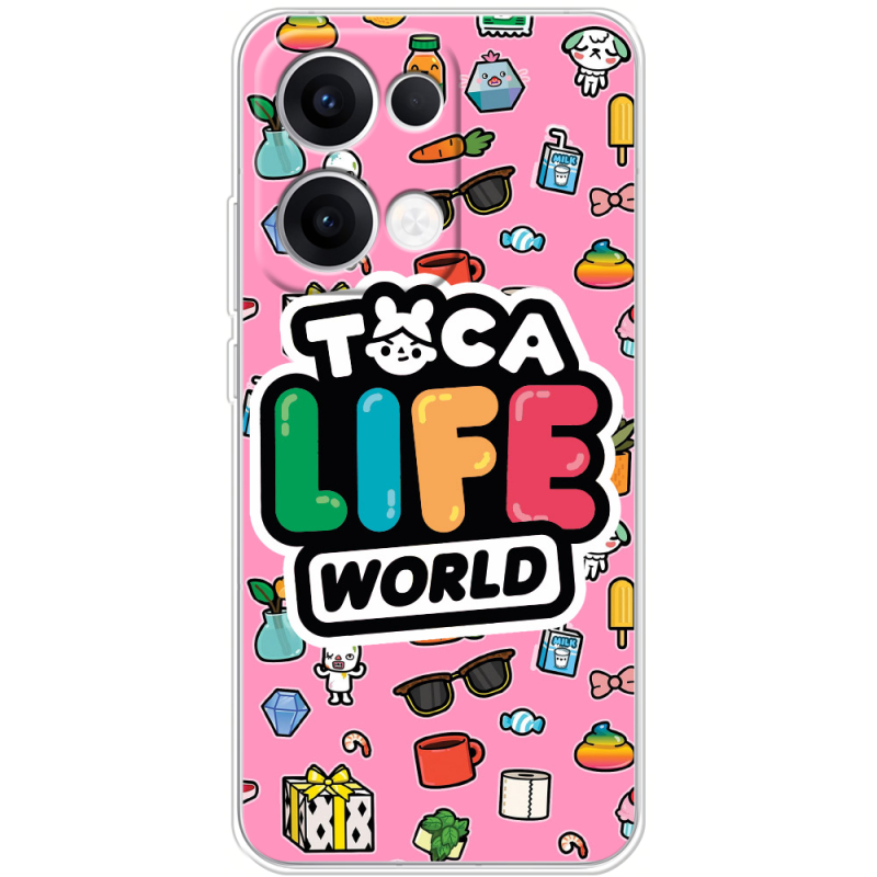 Чохол BoxFace OPPO Reno 13 5G Toca Boca Life World
