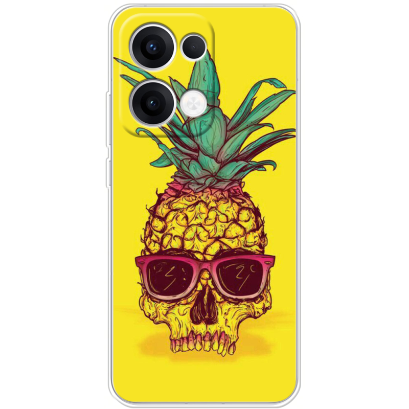 Чохол BoxFace OPPO Reno 13 5G Pineapple Skull