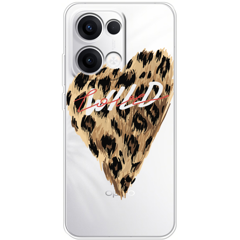 Прозорий чохол BoxFace OPPO Reno 13 5G Wild Love
