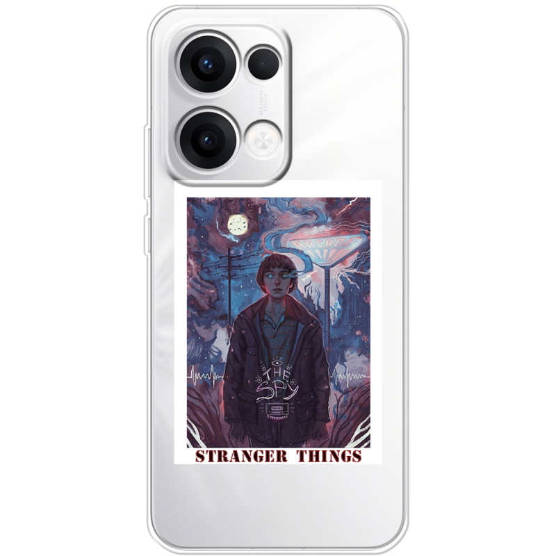 Прозорий чохол BoxFace OPPO Reno 13 5G Stranger Things