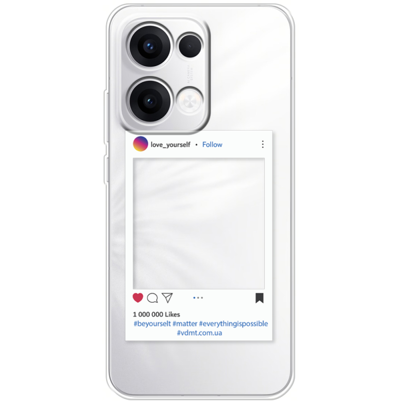 Прозорий чохол BoxFace OPPO Reno 13 5G Insta