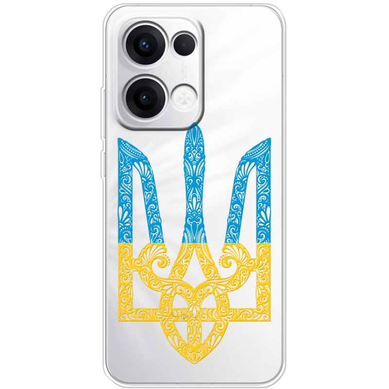 Прозорий чохол BoxFace OPPO Reno 13 5G Gold Trident