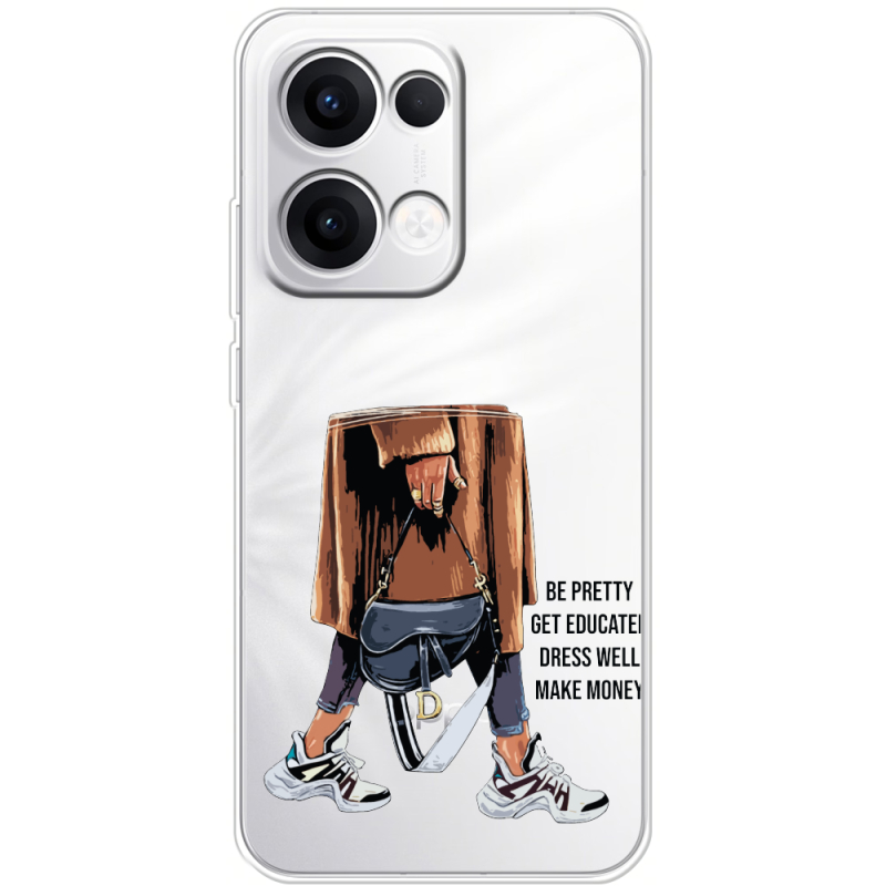 Прозорий чохол BoxFace OPPO Reno 13 5G Motivation