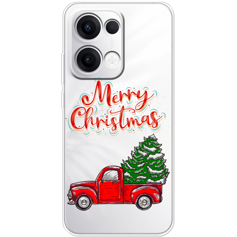 Прозорий чохол BoxFace OPPO Reno 13 5G Holiday Car