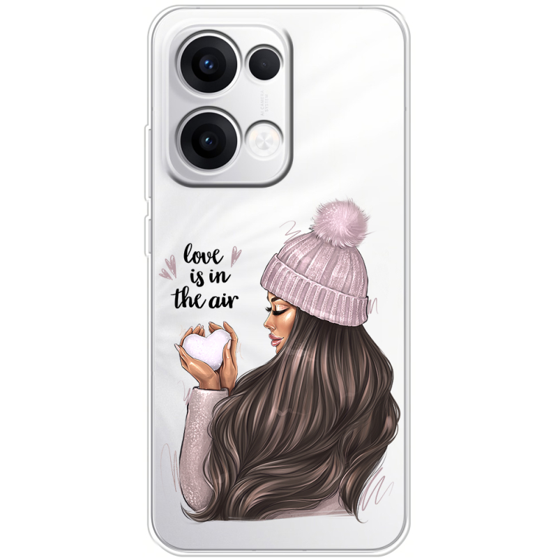 Прозорий чохол BoxFace OPPO Reno 13 5G love is in the air