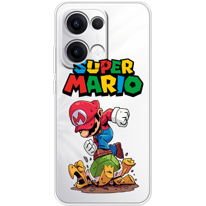 Прозорий чохол BoxFace OPPO Reno 13 5G Super Mario