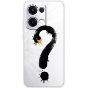 Прозорий чохол BoxFace OPPO Reno 13 5G Swan question