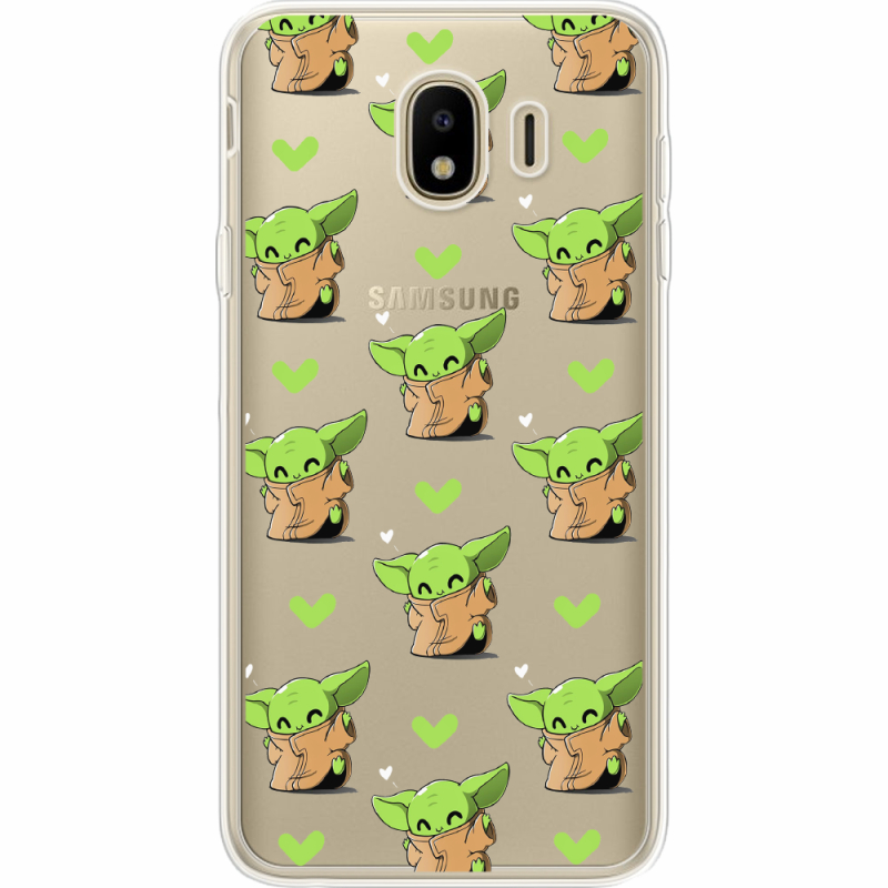 Прозрачный чехол Uprint Samsung J400 Galaxy J4 2018 Pattern Baby Yoda