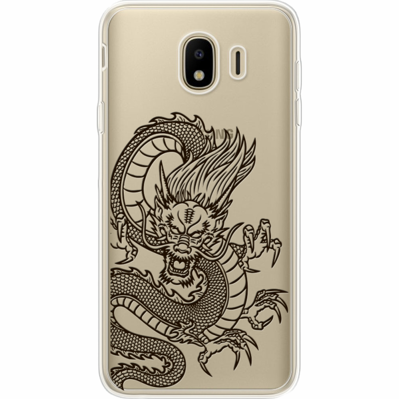 Прозрачный чехол Uprint Samsung J400 Galaxy J4 2018 Chinese Dragon