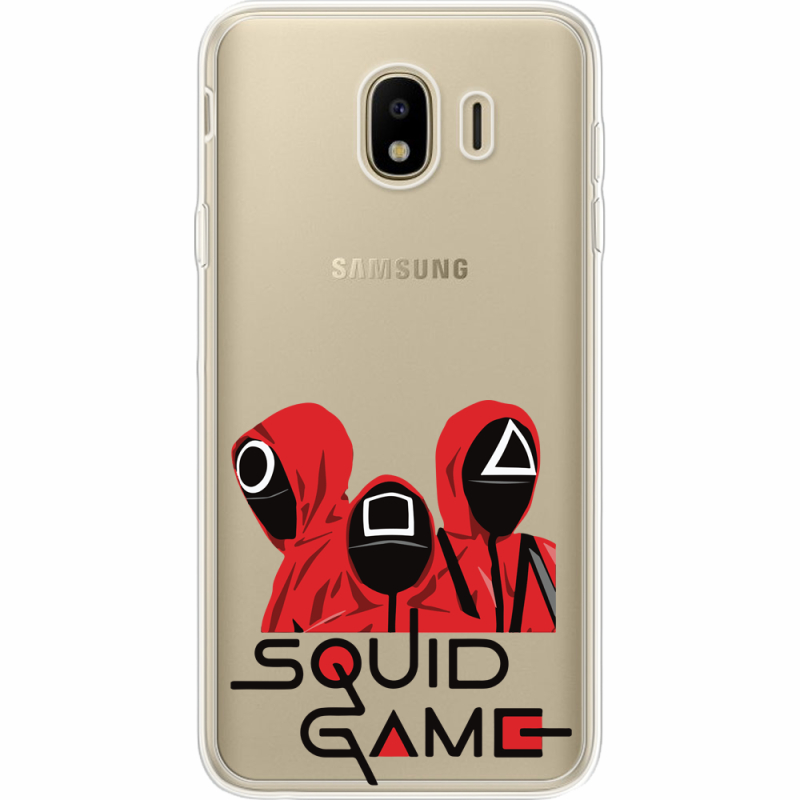 Прозрачный чехол Uprint Samsung J400 Galaxy J4 2018 siquid game люди в красном