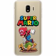 Прозрачный чехол Uprint Samsung J400 Galaxy J4 2018 Super Mario