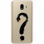 Прозрачный чехол Uprint Samsung J400 Galaxy J4 2018 Swan question