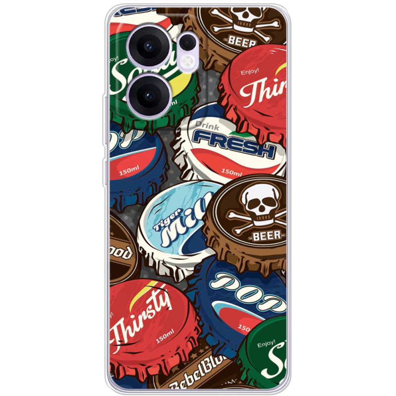 Чохол BoxFace OPPO Reno 13 F Drink Lids