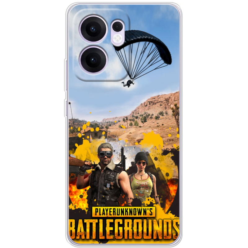Чохол BoxFace OPPO Reno 13 F Pubg parachute