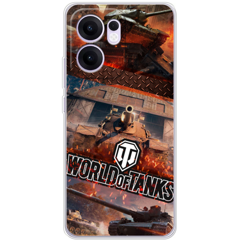 Чохол BoxFace OPPO Reno 13 F World Of Tanks