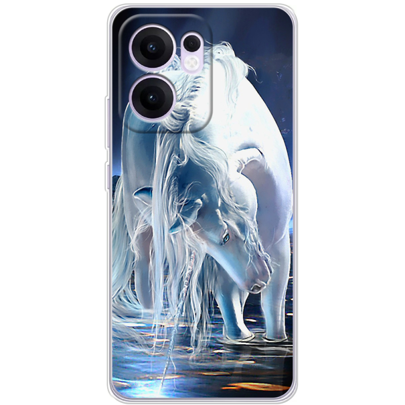 Чохол BoxFace OPPO Reno 13 F White Horse