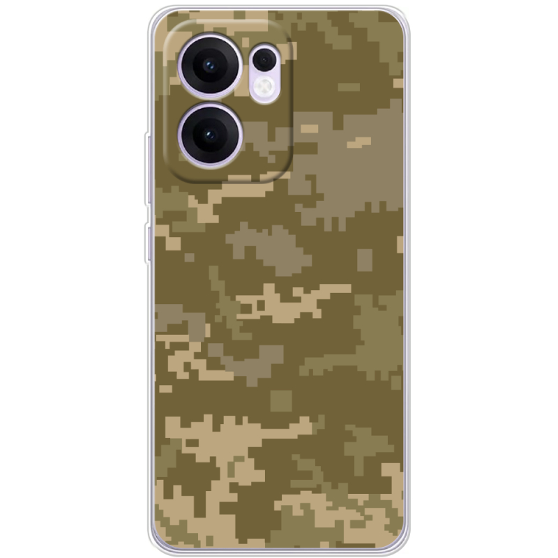 Чохол BoxFace OPPO Reno 13 F Камуфляж ЗСУ