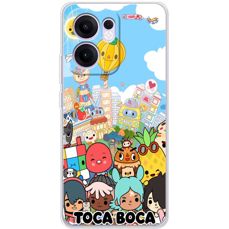 Чохол BoxFace OPPO Reno 13 F Світ Тока Бока