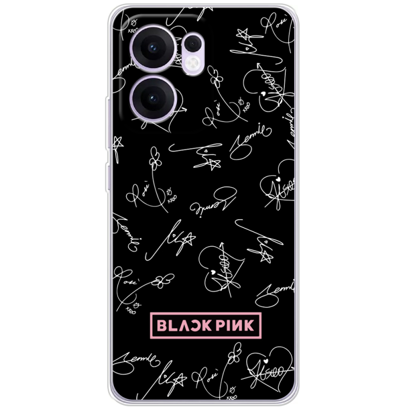 Чохол BoxFace OPPO Reno 13 F Blackpink автограф