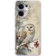 Чохол BoxFace OPPO Reno 13 F Christmas Owl