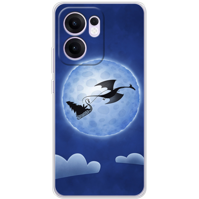 Чохол BoxFace OPPO Reno 13 F Christmas Dragon