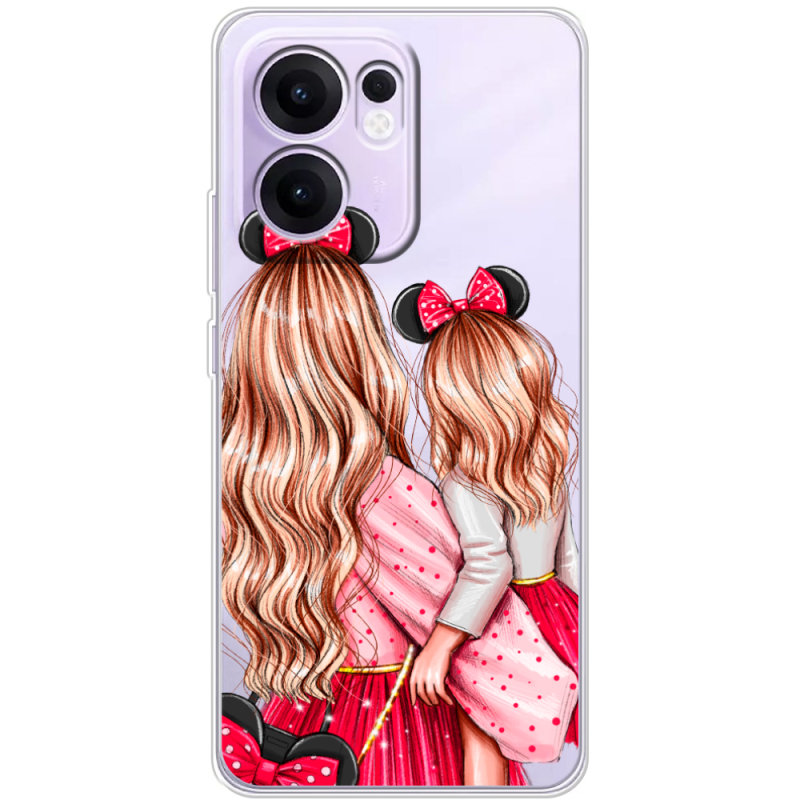Прозорий чохол BoxFace OPPO Reno 13 F Mouse Girls
