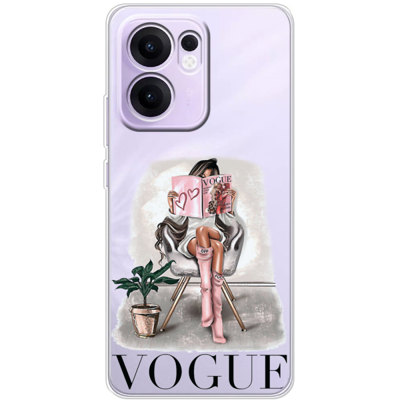 Прозорий чохол BoxFace OPPO Reno 13 F VOGUE