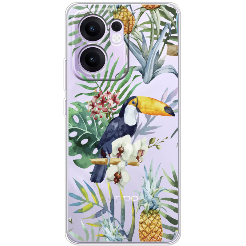 Прозорий чохол BoxFace OPPO Reno 13 F Tucan