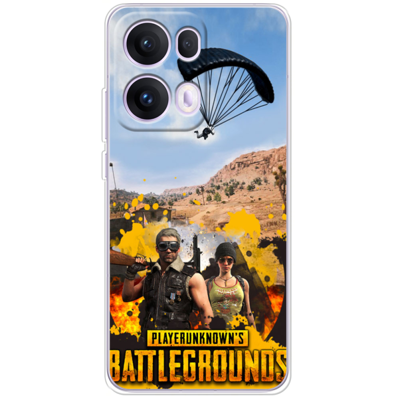 Чохол BoxFace OPPO Reno 13 Pro 5G Pubg parachute