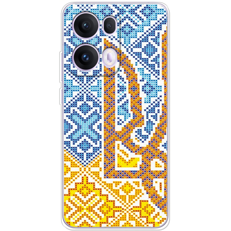 Чохол BoxFace OPPO Reno 13 Pro 5G Тризуб Вишивка