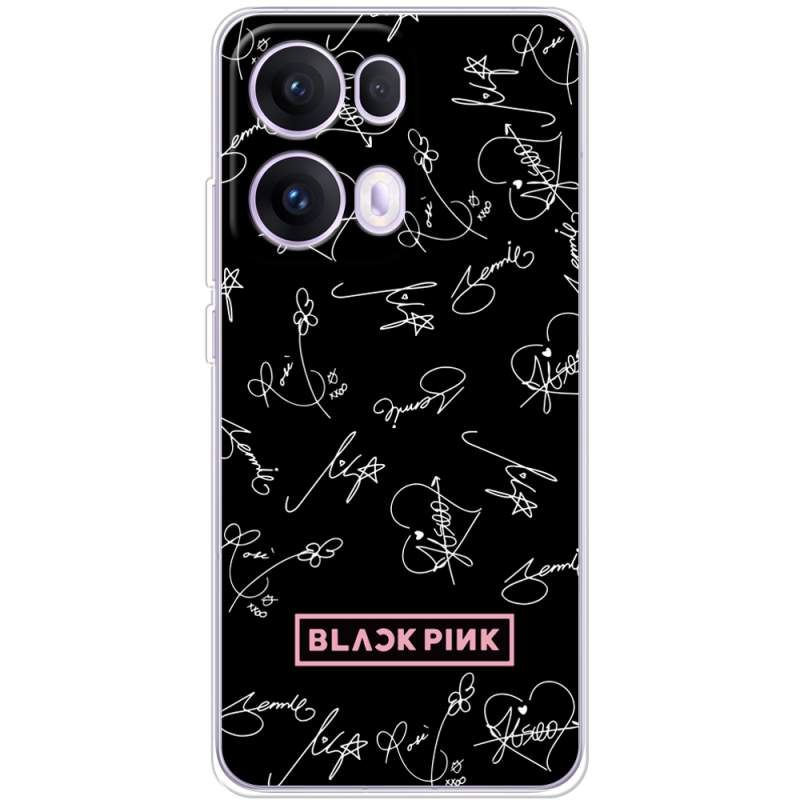 Чохол BoxFace OPPO Reno 13 Pro 5G Blackpink автограф