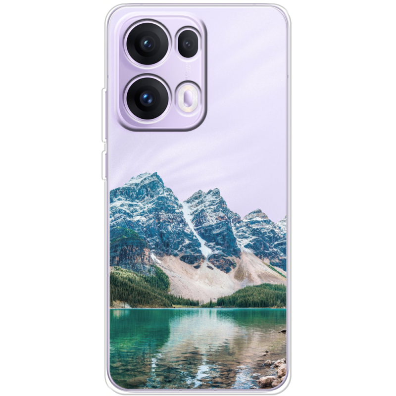Прозорий чохол BoxFace OPPO Reno 13 Pro 5G Blue Mountain