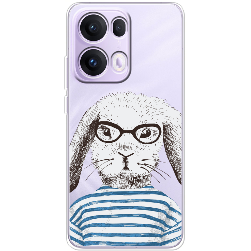 Прозорий чохол BoxFace OPPO Reno 13 Pro 5G MR. Rabbit