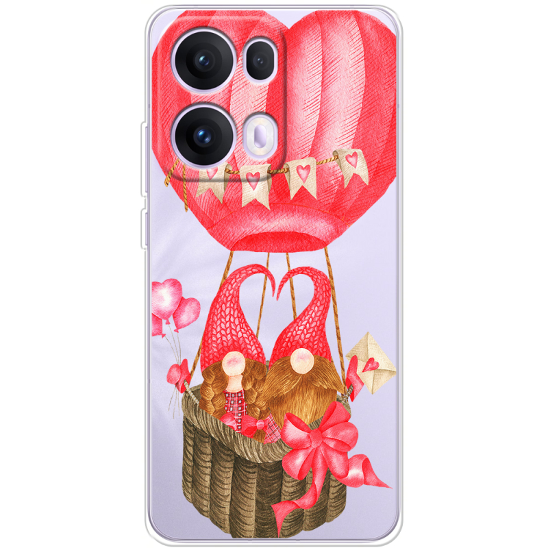 Прозорий чохол BoxFace OPPO Reno 13 Pro 5G Valentine Dwarfs
