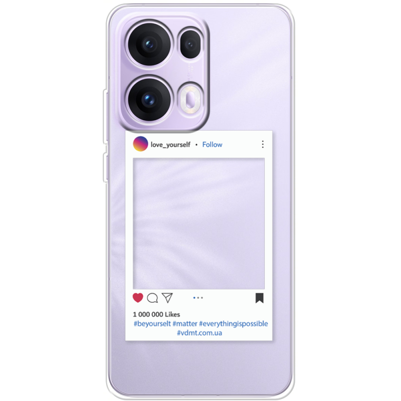 Прозорий чохол BoxFace OPPO Reno 13 Pro 5G Insta