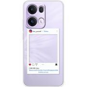 Прозорий чохол BoxFace OPPO Reno 13 Pro 5G Insta