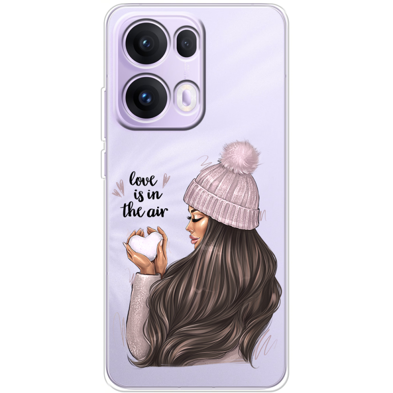 Прозорий чохол BoxFace OPPO Reno 13 Pro 5G love is in the air