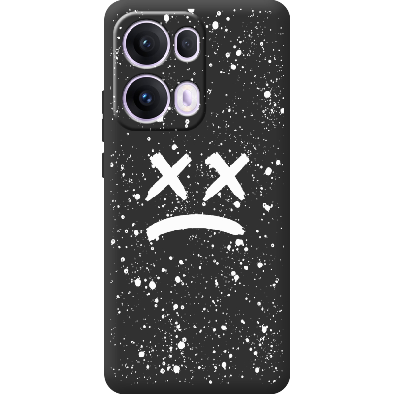 Чорний чохол BoxFace OPPO Reno 13 Pro 5G Sad Way