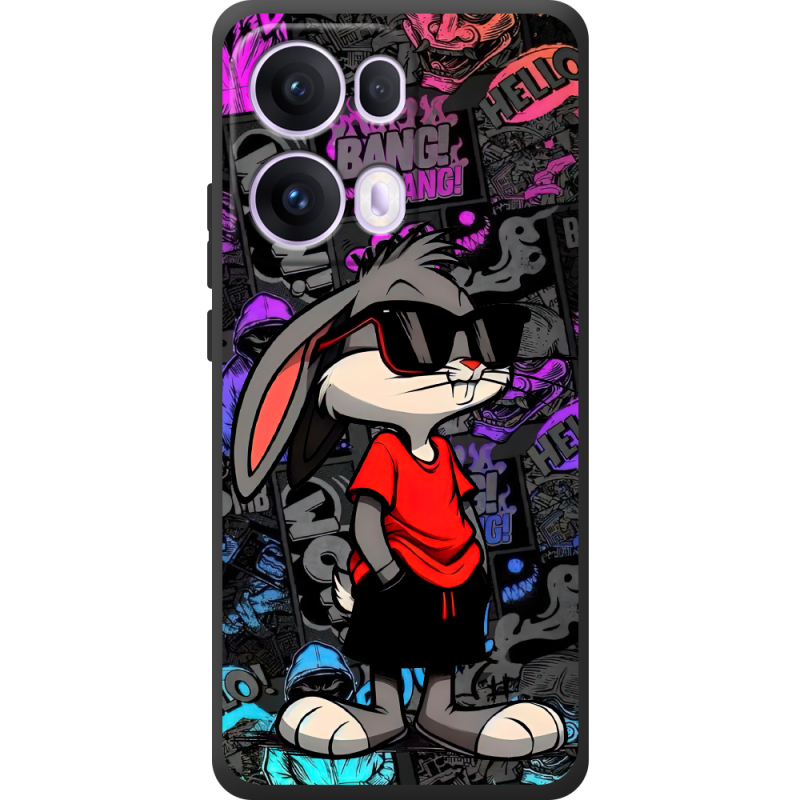 Чорний чохол BoxFace OPPO Reno 13 Pro 5G Малий вухань