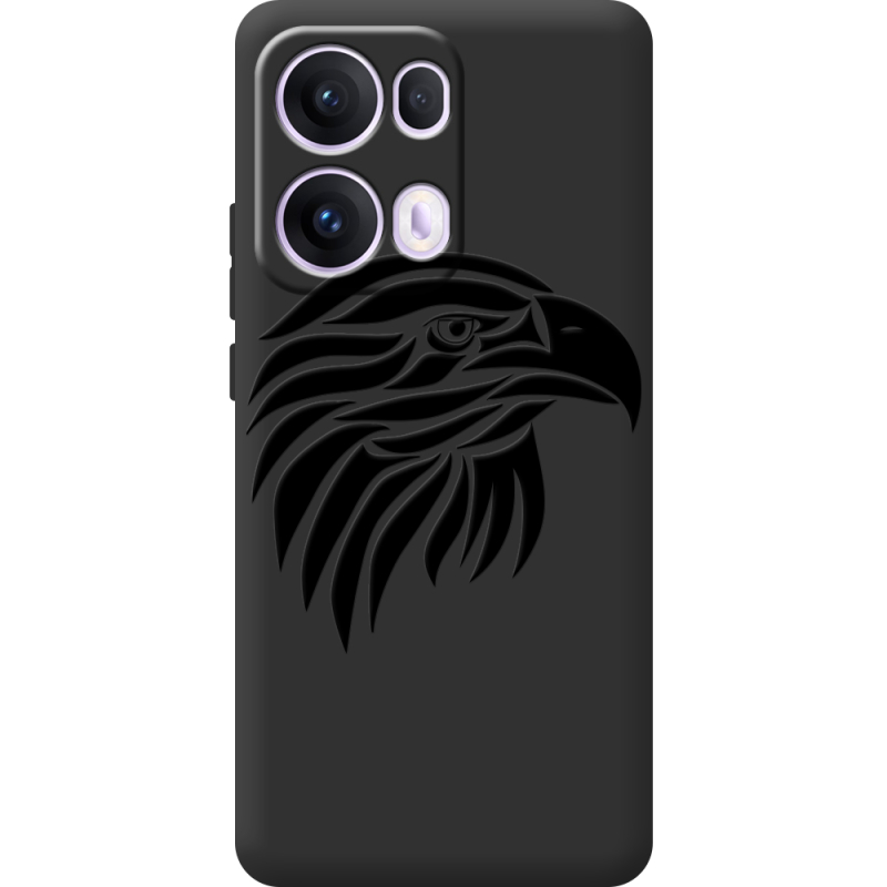 Чорний чохол BoxFace OPPO Reno 13 Pro 5G Eagle