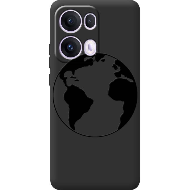 Чорний чохол BoxFace OPPO Reno 13 Pro 5G Earth